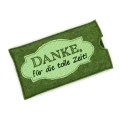 Schokoladenhülle Dankeschön