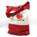 Bild 1 von Tasche Beutel Einkaufstasche Maus Herzen rot