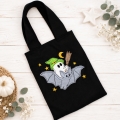 Bild 1 von Tasche Beutel Fledermaus Halloween schwarz
