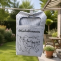 Bild 2 von Wäscheklammerbeutel Klammerbeutel bestickt mit Wäscheleine 80-90 Holzklammern