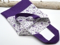 Bild 3 von Tasche Beutel lila flieder auch mit Namen möglich