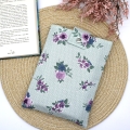 Bild 2 von Buchhülle Buch Taschenbuch Geschenkidee Blumen grün flieder