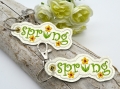 Schlüsselanhänger spring creme