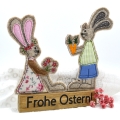 Tischaufsteller Ostern Hasen Osterhase