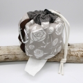 Bild 3 von Toilettenpapierbeutel Klopapier beige taupe weiß Rose