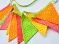 Wimpelkette bunt XL
