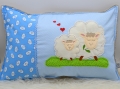 Kissen Schaf Schafliebe mit Name