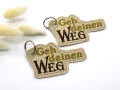 Schlüsselanhänger Geh deinen Weg