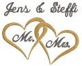 Bild 3 von Spardose Blechdose Hochzeit Herzen 