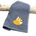 Bild 3 von Handtuch Fuchs grau 30x30cm
