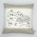 Bild 1 von Kissen Berge Bergmotiv Alm Landliebe Kissenbezug