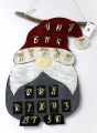 Adventskalender Wichtel aus Filz