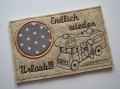 Filzuntersetzer MugRug Wohnmobil sand