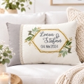 Kissen zur Hochzeit mit Name 45x30cm