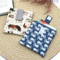 Buchhülle für kleine Kinderbücher Platz für 6 Stück 12x13cm