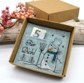 Bild 3 von Geschenkidee Wunscherfüller Geld verschenken Filz mit Schneemann Winter