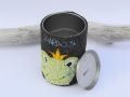 Bild 3 von Spardose Blechdose Frosch doodle mit Name