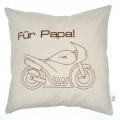 Kissen Papa Motorrad Vatertag