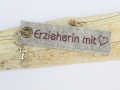 Bild 6 von Schlüsselanhänger Filz Erzieherin mit Herz