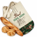 Tasche Beutel Brotbeutel Brot Semmeln Gebäck grün